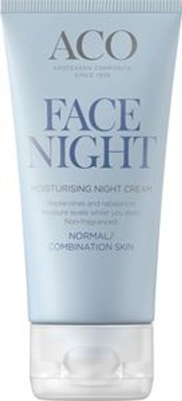 ACO Face Moisturising night cream normal skin
