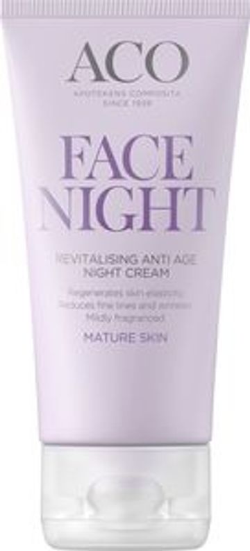 ACO Face Anti Age Revitalising night cream