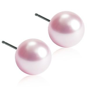 Blomdahl Örhängen Nt Pearl Light Rose 6 mm 1 par