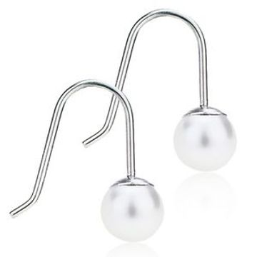Blomdahl Örhängen Nt Mini Pendant Pearl, White, 6 mm