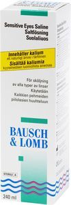 Bausch & Lomb Sensitive Eyes Saltlösn 240 ml