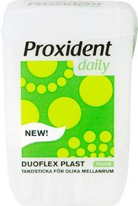 Proxident Duoflex plasttandstickor med fluor 60 st