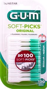 GUM Soft-Picks Original tandstickor regular/medium 100 st