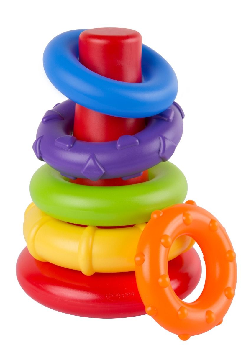 Playgro Stapelleksak Sort and Stack Tower 12m+ 1 st