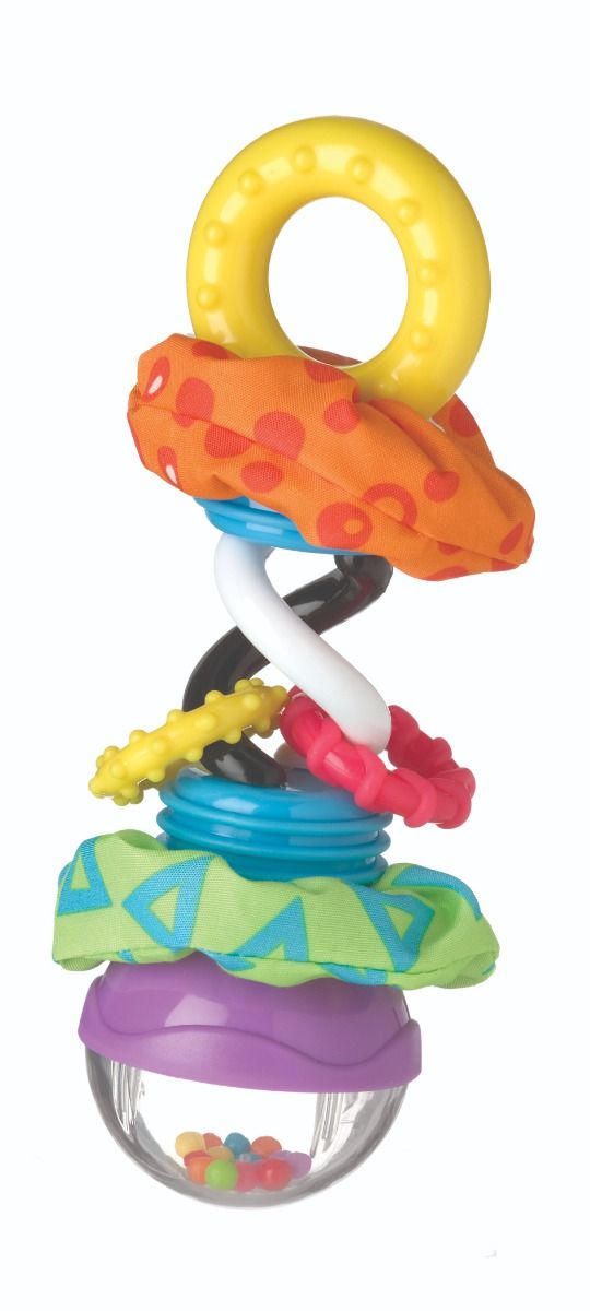 Playgro Skallra med bitleksak 3m+ 1 st
