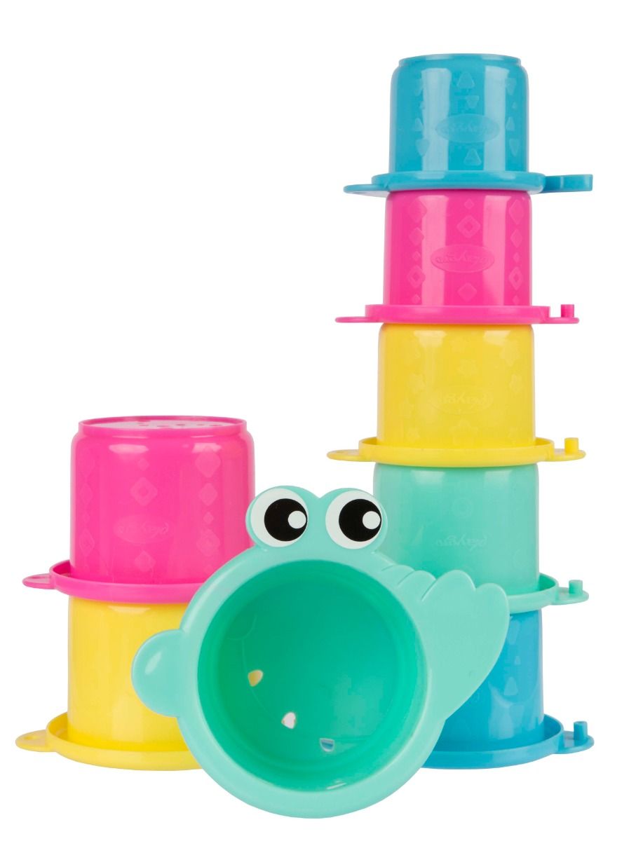 Playgro Stapelleksak Crocodile Cups 6m+ 1 st