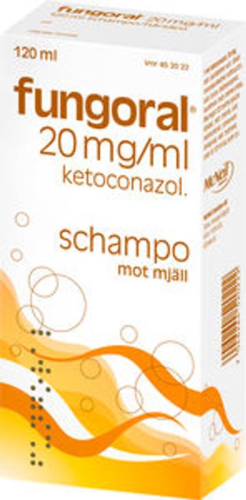 Fungoral, schampo 20 mg/ml Trimb Healthcare AB