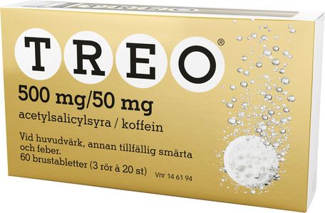 Treo, brustablett 500 mg/50 mg