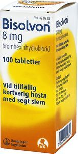 Bisolvon, tablett 8 mg