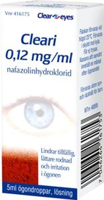 Cleari, ögondroppar, lösning 0,12 mg/ml