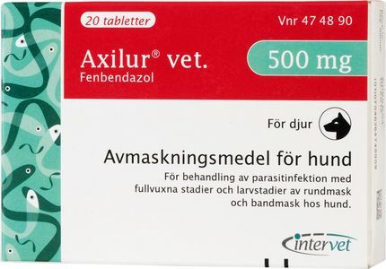 Axilur vet., tablett 500 mg
