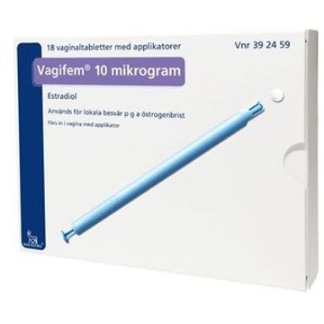 Vagifem, vaginaltablett 10 mikrogram Novo Nordisk Scandinavia AB