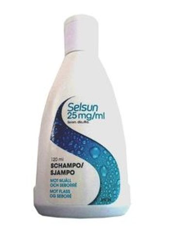 Selsun, schampo 25 mg/ml