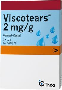 Viscotears, ögongel 2 mg/g