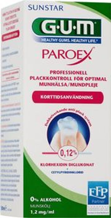 GUM Paroex munskölj 0,12%