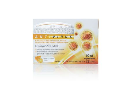 Medistus AntiVirus sugtabletter Honey Lemon 10 st