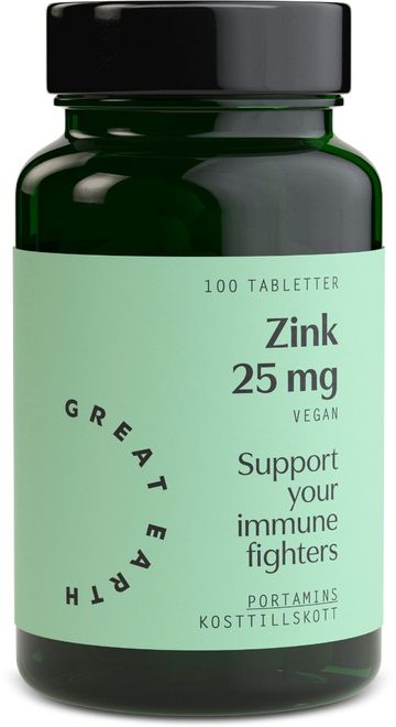 Great Earth Zink 25 mg