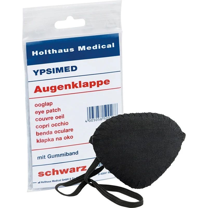 Ögonlapp med resår svart