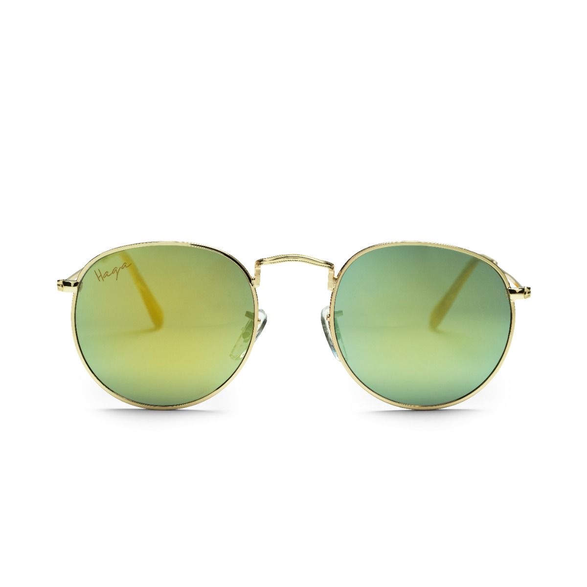 Haga Solglasögon Bangkok Gold Metal yellow lens