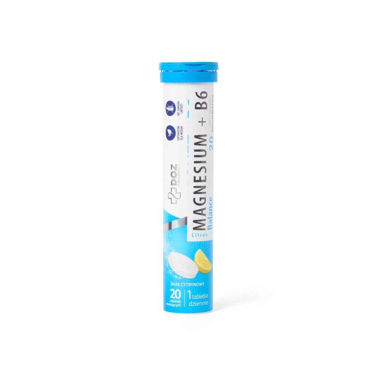 DOZ Product Magnesium + B6 Balance, brustabletter