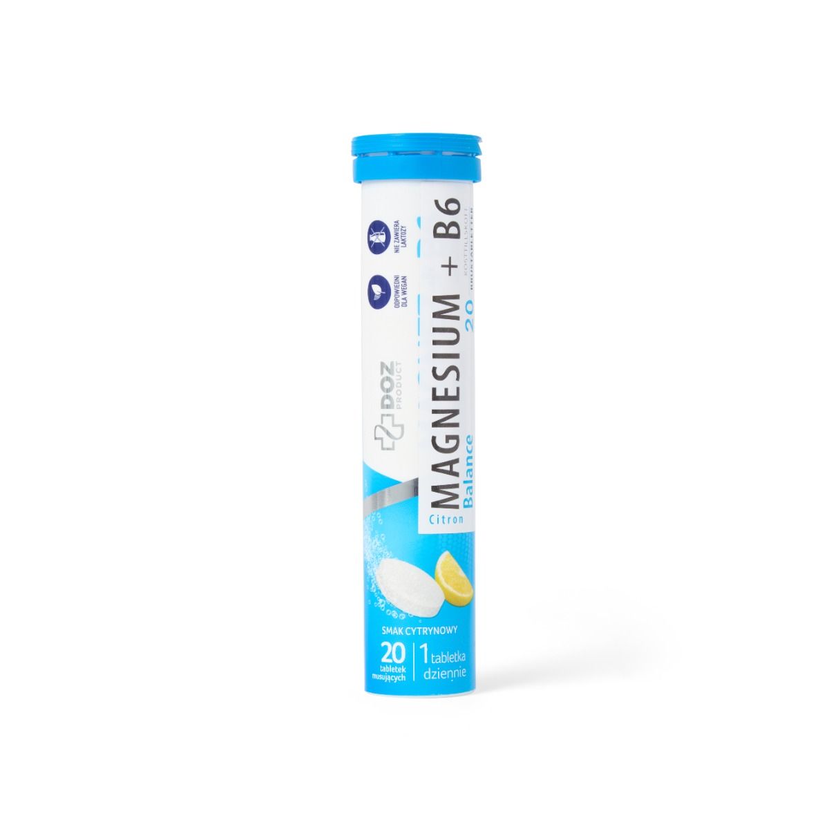 DOZ Product Magnesium + B6 Balance, brustabletter