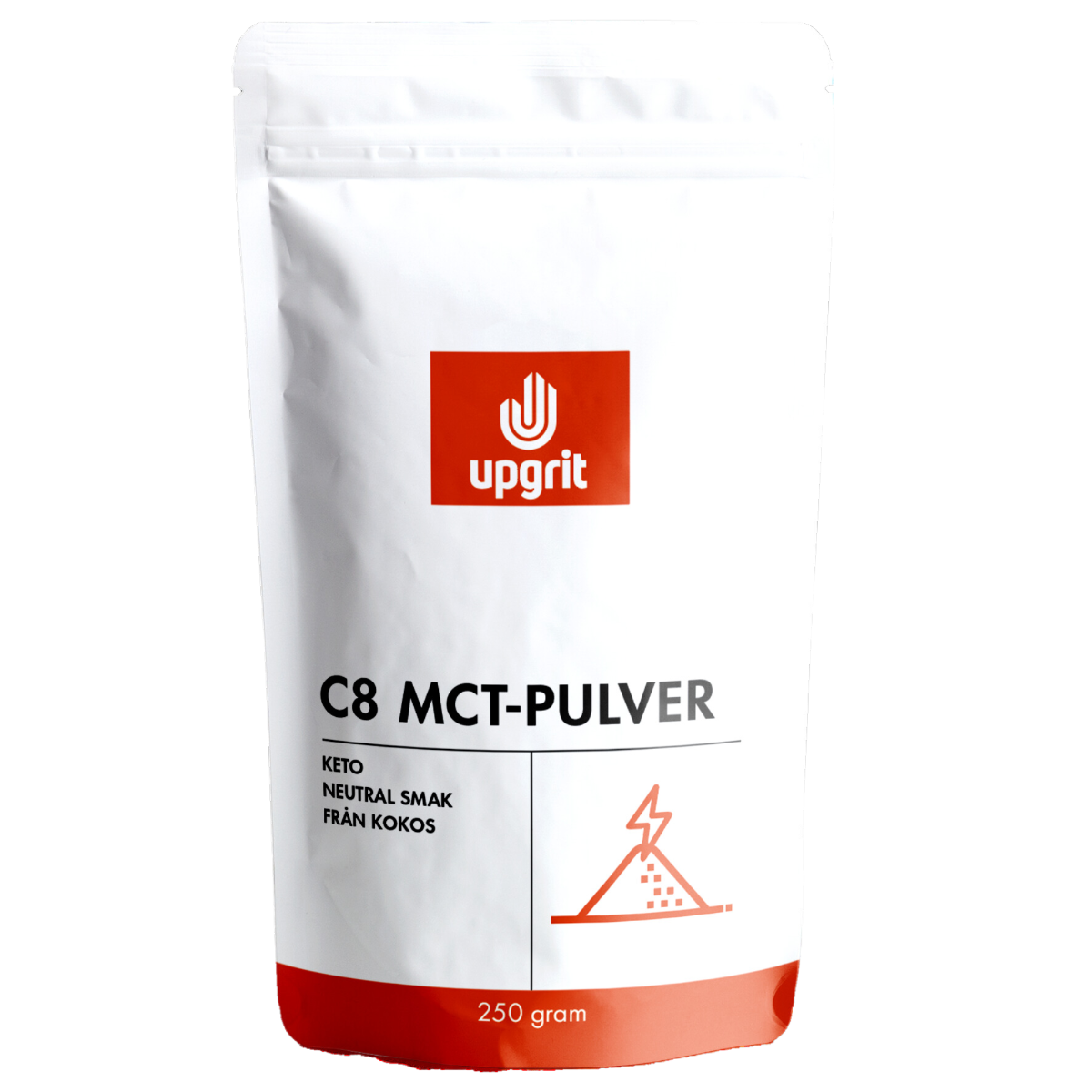 Upgrit C8 MCT-pulver 250 g