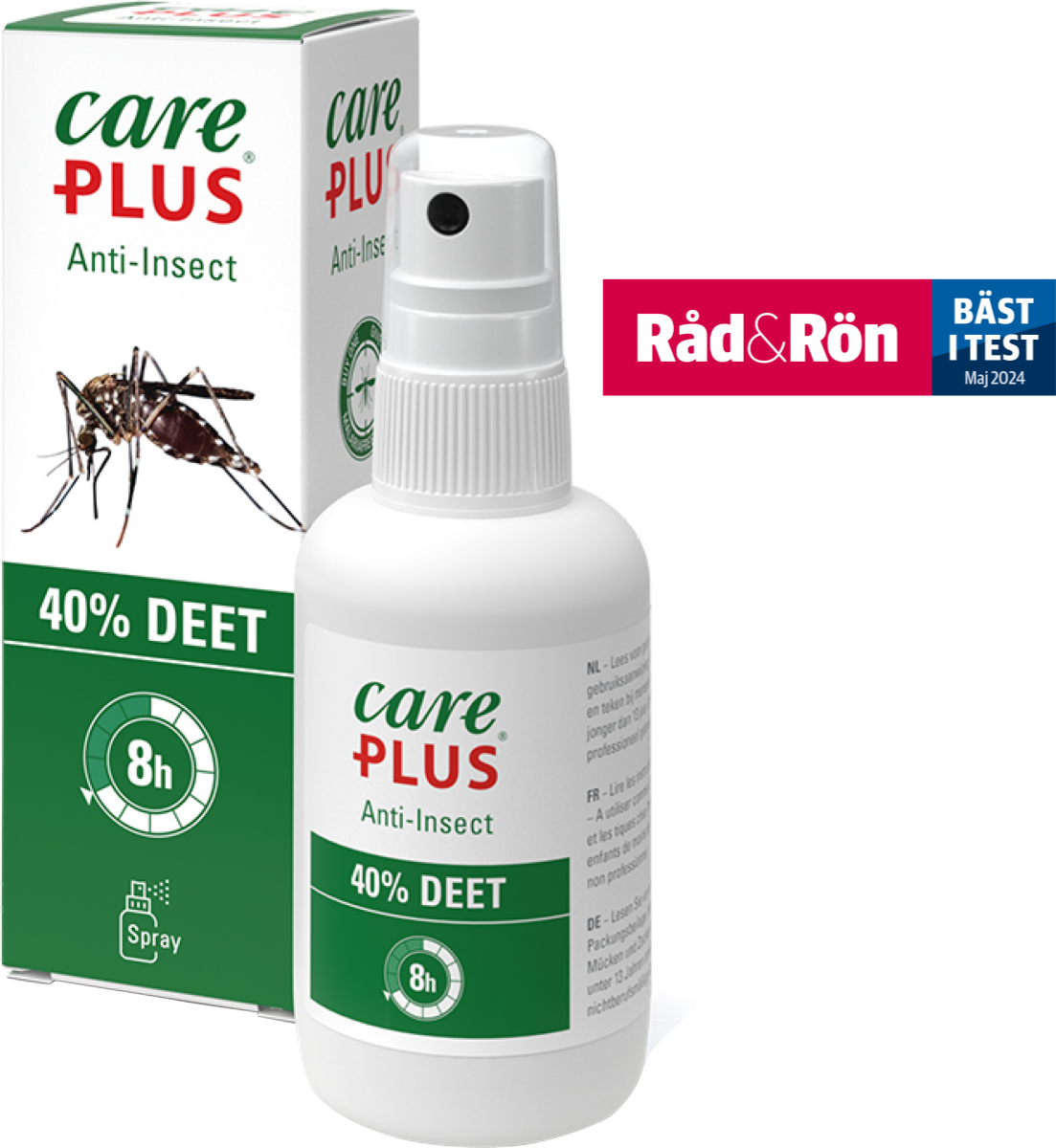 Care Plus Anti-Insect DEET Spray 40% 60 ml