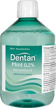 Dentan Mint, munsköljvätska 0,05 %