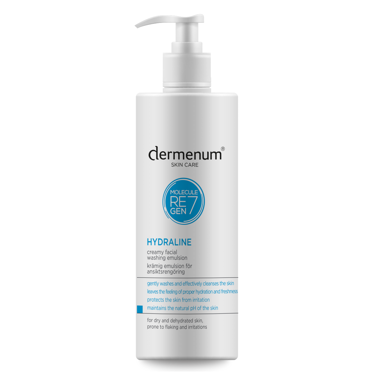 Dermenum Hydraline creamy facial washing emulsion 200 ml