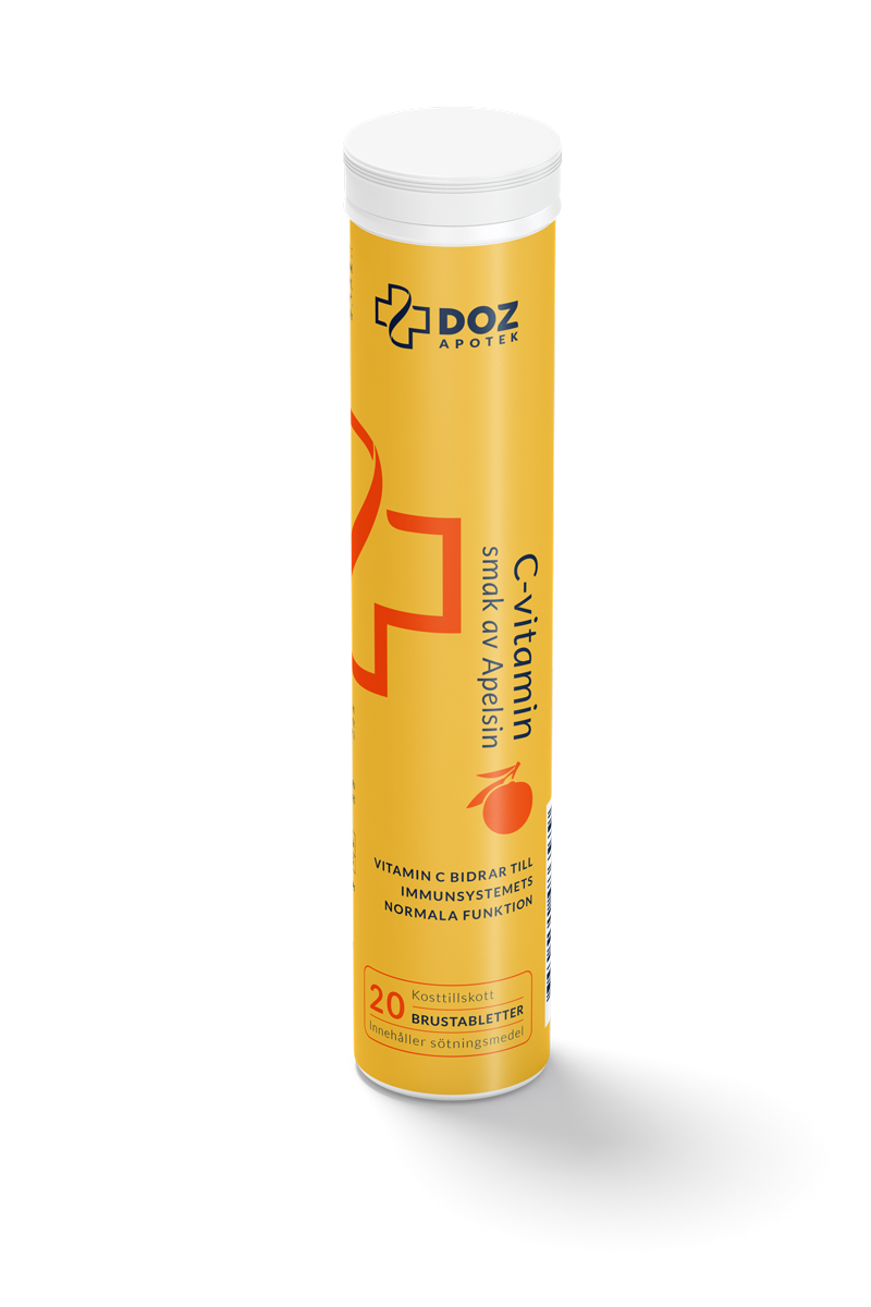 DOZ Apotek C-vitamin Apelsin 1000 mg