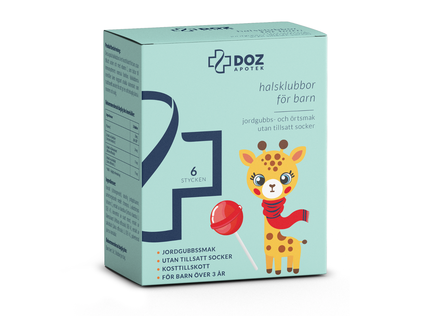DOZ Apotek Halsklubbor för barn