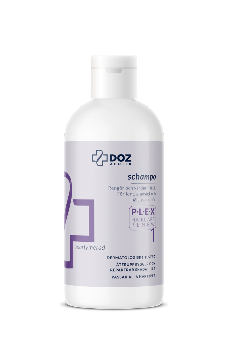 DOZ Apotek Schampo oparfymerad 500 ml