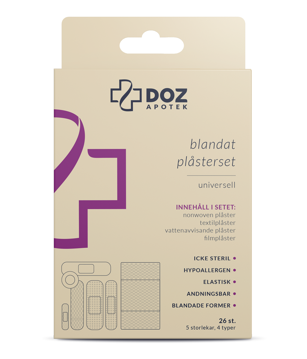 DOZ Apotek Blandat pl&aring;sterset