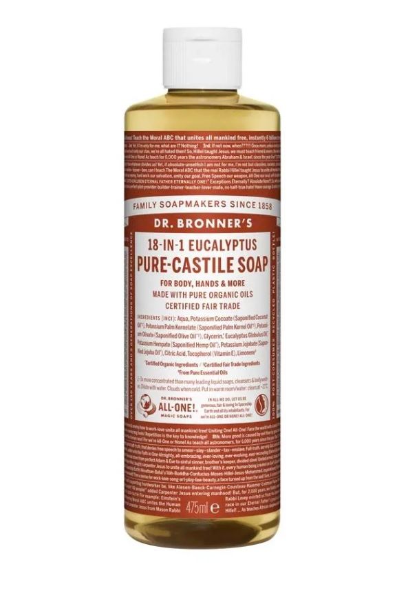 Dr.Bronner’s Pure Castile Liquid Soap Eucalyptus 475 ml