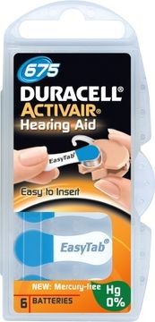 Sennberg AB Duracell Activair batteri MF 675 6 st