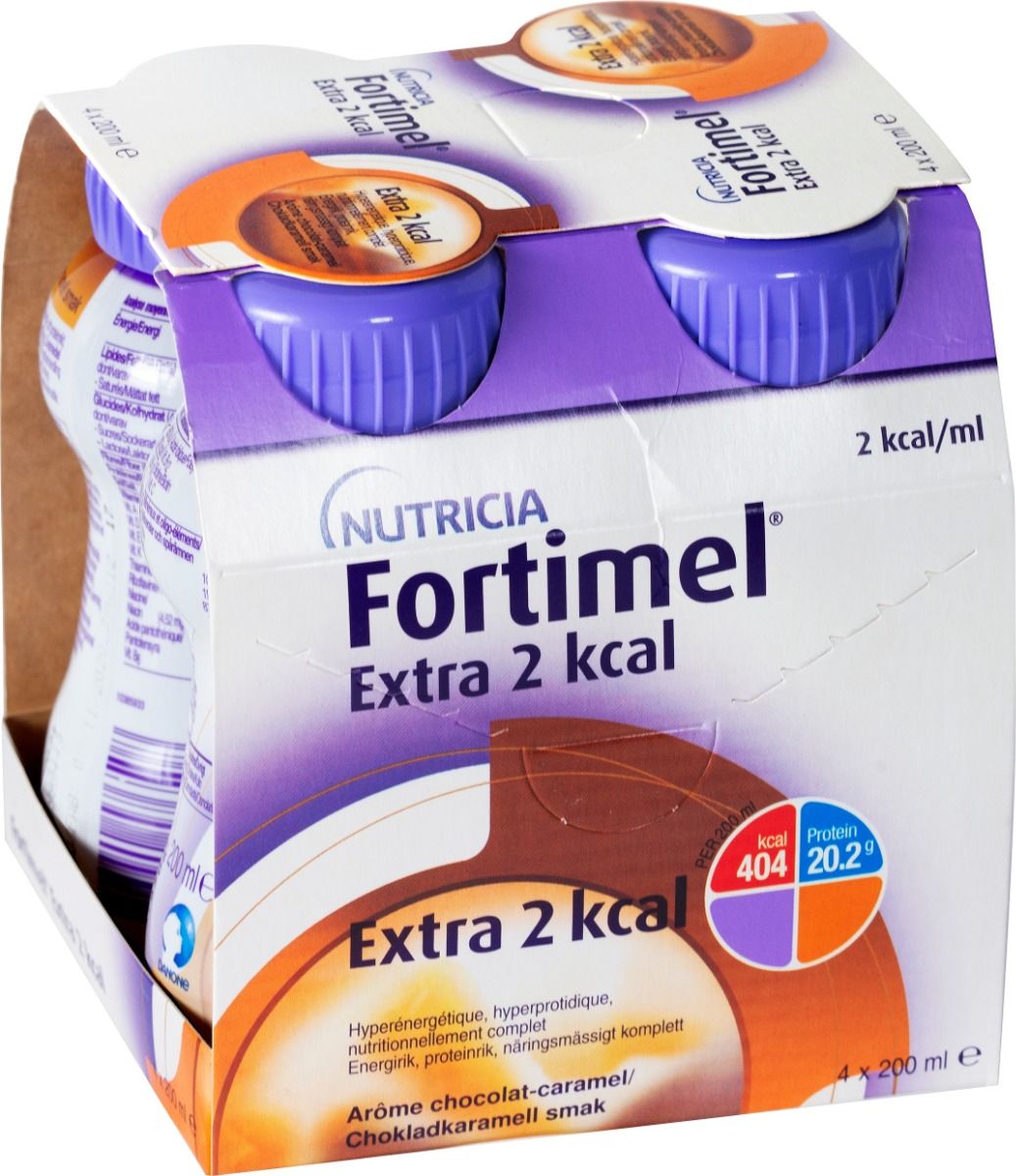 Fortimel Extra 2 kcal komplett kosttillägg mocca 4 x 200 milliliter