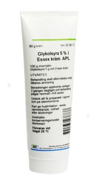 Glykolsyra i Essex kräm APL, kräm 5 %