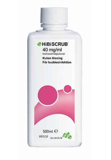 Hibiscrub, kutan lösning 40 mg/ml