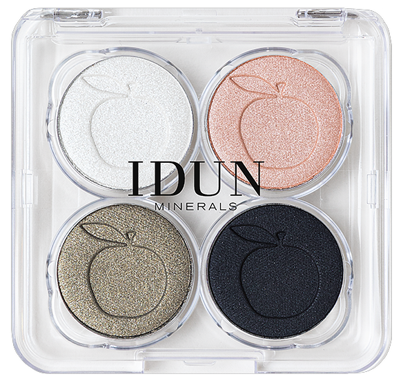 IDUN Minerals eyeshadow palette Vitsippa 4 g