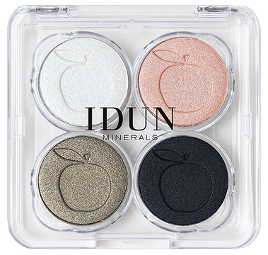 IDUN Minerals eyeshadow palette Vitsippa