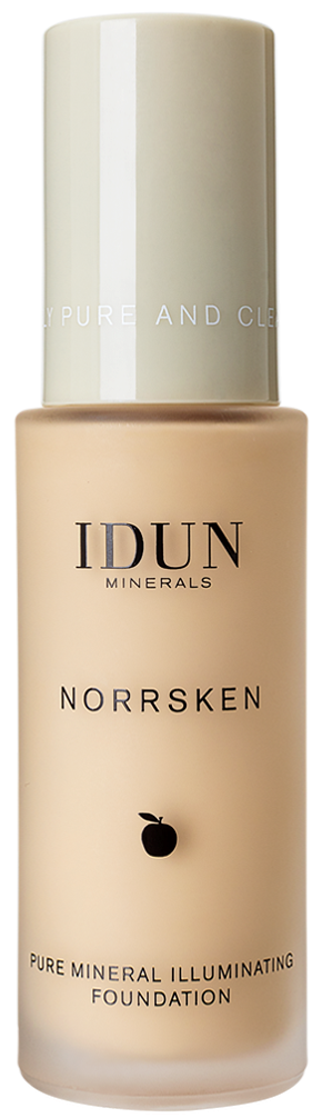 IDUN Minerals liquid foundation norrsken Freja