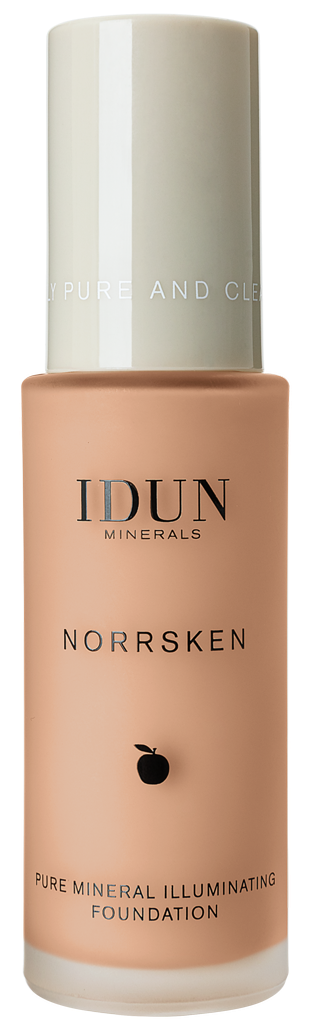 IDUN Minerals liquid foundation norrsken Siri