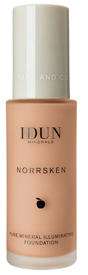 IDUN Minerals liquid foundation norrsken Siri