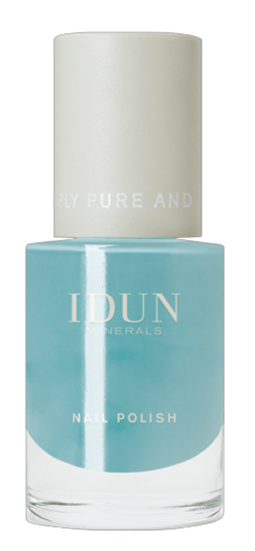 IDUN Minerals nail polish Azurit