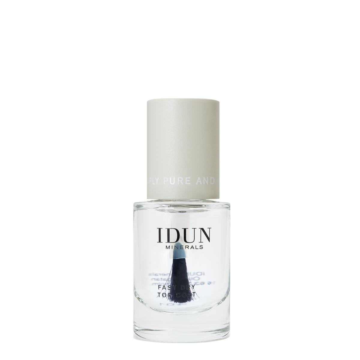 IDUN Minerals nail polish Brilliant fast drying top coat 11 ml
