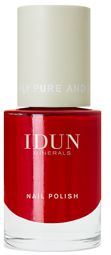 IDUN Minerals nail polish Rubin