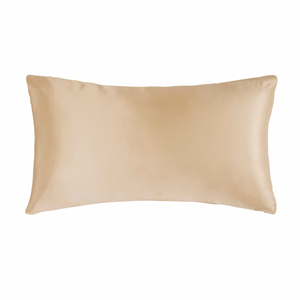Lenoites Mulberry Silk Pillowcase 50x90 cm, Beige