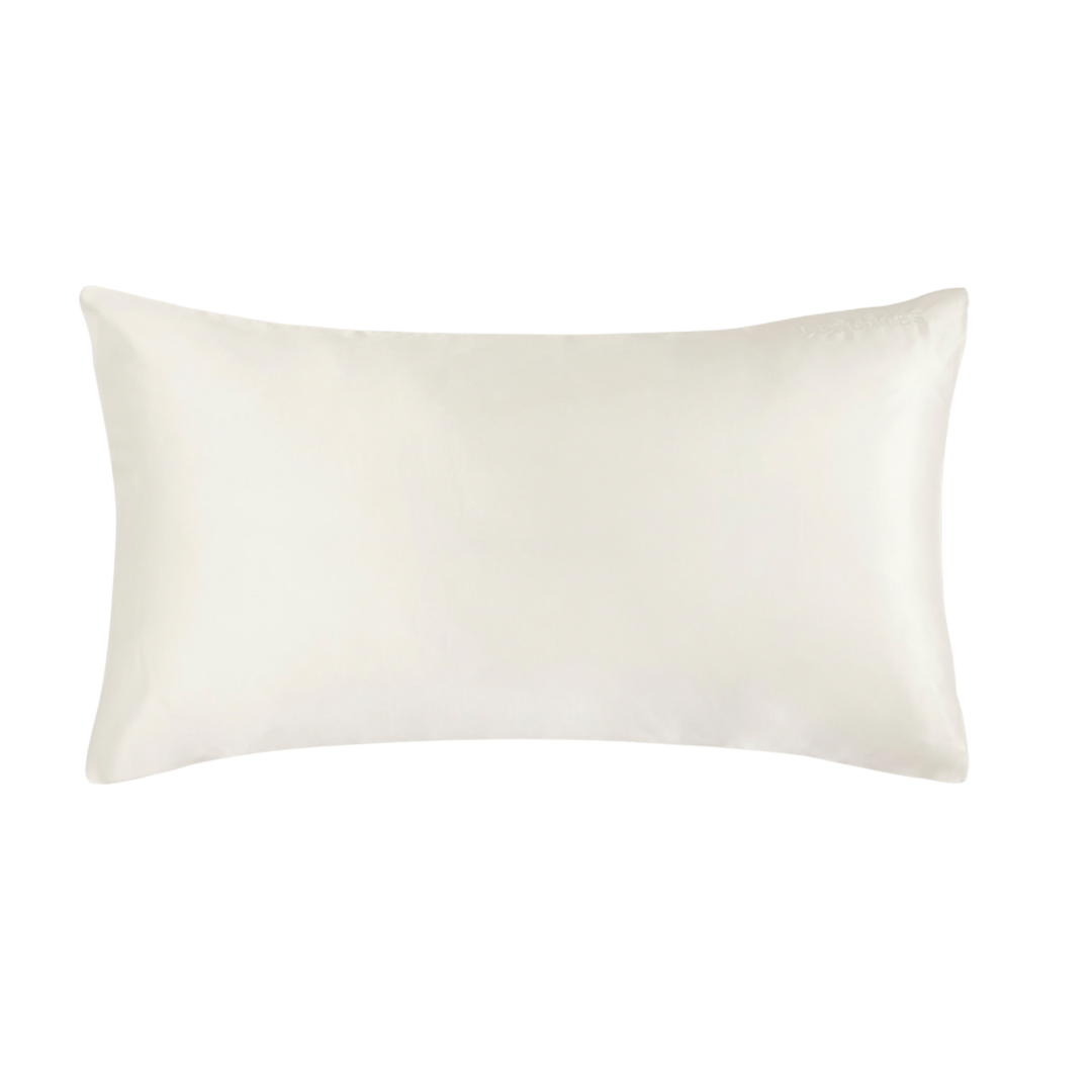 Lenoites Mulberry Silk Pillowcase 50×90 cm White 1 st