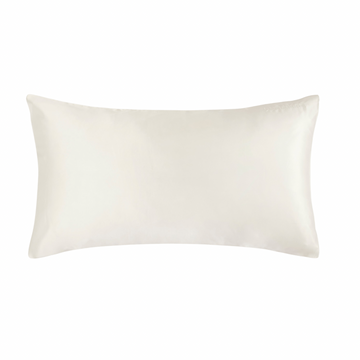 Lenoites Mulberry Silk Pillowcase 50x90 cm, White