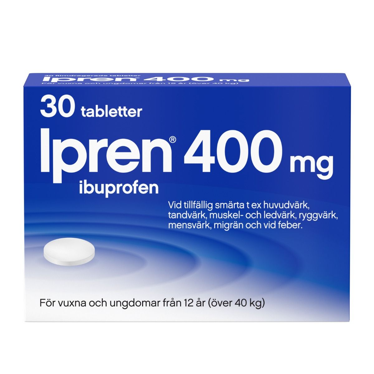 Ipren, filmdragerad tablett 400 mg